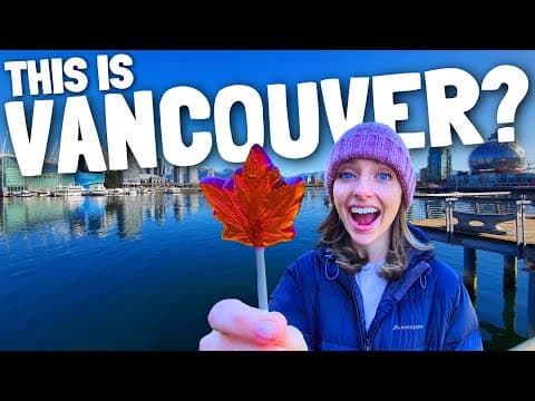 FIRST IMPRESSIONS OF CANADA (Vancouver Travel Vlog)