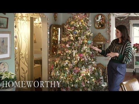 CHRISTMAS HOUSE TOUR | A Vintage Dealer’s Magical Chicago Home Decked Out for Christmas