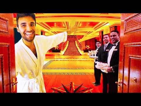 OVERNIGHT in WORLD'S #1 RATED 5-STAR HOTEL ($10,000/Night)!