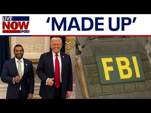 White House denies report Trump is considering Patel's firing