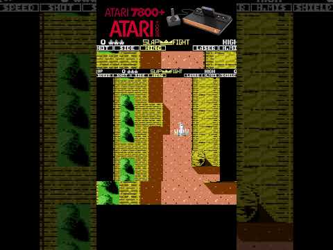 Slap Fight Atari 7800 WIP #shorts #toaplan #atari #slapfight