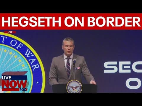 Defense Sec Hegseth on border, cartels & beards