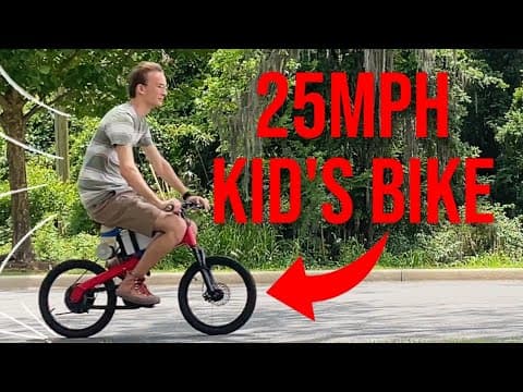 I Made Another Electric Mini Bike in my Dorm Room // I need to stop