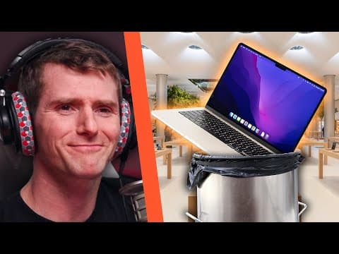 Linus rants about his MacBook for 37 minutes
