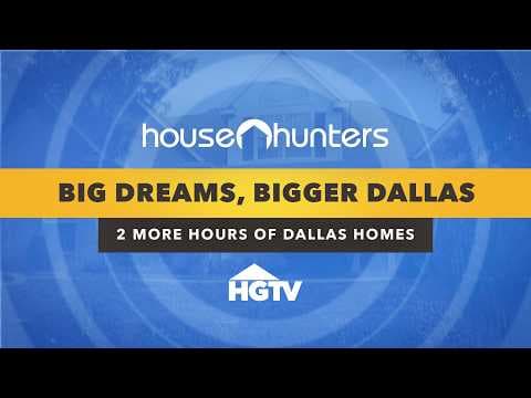 Dallas Buyers Face Big Decisions in the Big D – House Hunters Full Episode Marathon | HGTV