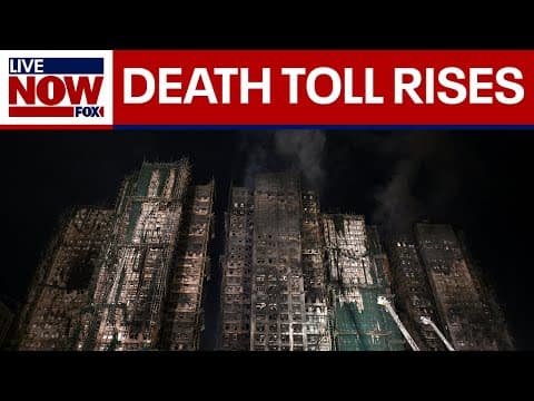 Hong Kong fire: Death toll rises, hundreds may still be missing