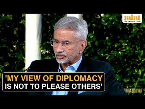 EAM Jaishankar Sets Record Straight On U.S. Ties, Trump, Trade & More! | HTLS 2025