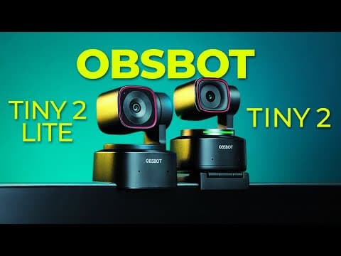OBSBOT Tiny 2 vs Tiny 2 Lite - Which one is better?!