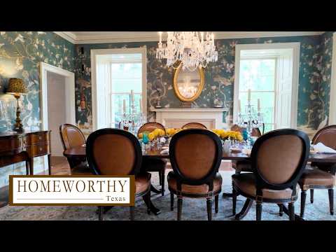 TEXAS HOUSE TOUR | A Restored Houston Mansion with Old-World Elegance