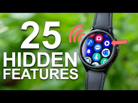 GALAXY WATCH Tips, Tricks, & Hidden Features most people don't know