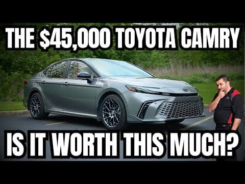 The $45,000 Toyota Camry | Is it Worth This Much?