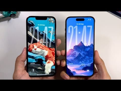 iPhone 13 Pro vs 14 Pro (2025): Performance, Camera, Battery & iOS 26 Tested!