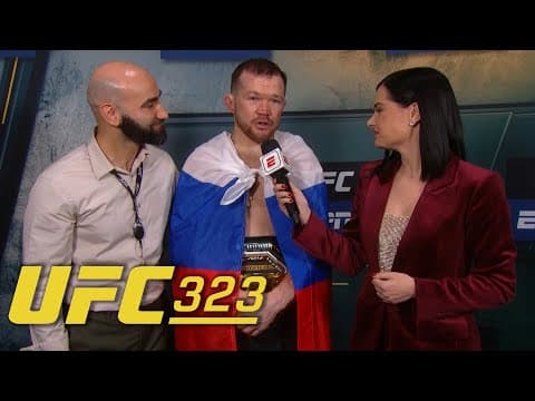 Petr Yan says he’s ‘emotionally drained’ after reclaiming title at UFC 323 | ESPN MMA