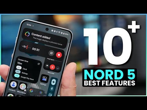 OnePlus Nord 5 - Top 10 Fun Features To Try First ( Tips, Trick & Hidden Features ) Part 2 of 2