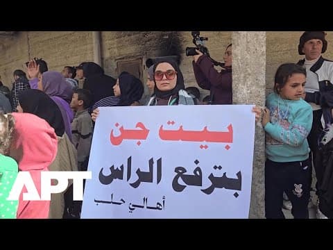 After Israeli Strike Kills 13, Syrians March From Across the Country to Beit Jinn | APT