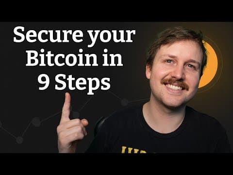 FULL Guide on how to do Bitcoin SELF CUSTODY right.