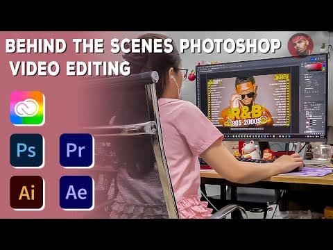 My Creative Process - How I Design Thumbnails with Photoshop and Create Videos with Premiere