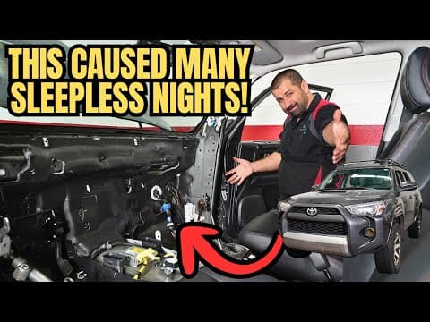 Toyota 4Runner Gets Torn Apart for a Puzzling Problem! Many Sleepless Nights!