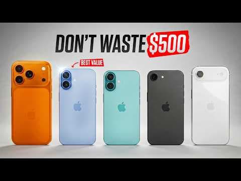 Ultimate iPhone Buyer's Guide - (Don't Waste $500)