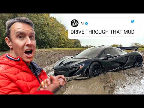 AI DECIDES WHERE I DRIVE MY £1,200,000 MCLAREN P1