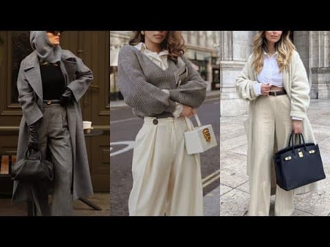 ИДЕИ ИДЕАЛЬНЫХ ОБРАЗОВ В МОДНОМ ЖЕНСКОМ ГАРДЕРОБЕ💕 ОДЕВАЕМСЯ СТИЛЬНО