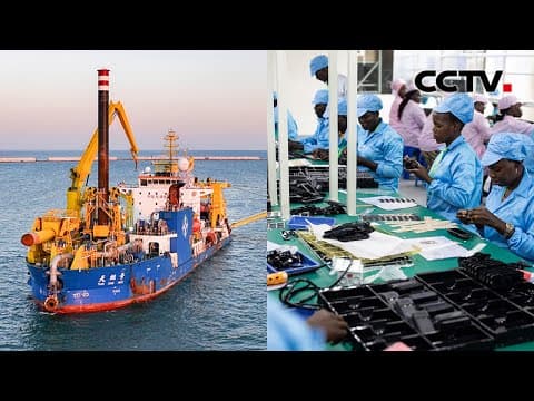 造岛神器“天鲲号”出海阿布扎比施工作业,中国手机如何走进非洲成为“顶流”?| CCTV「携手向未来 一带一路·十年」20231014