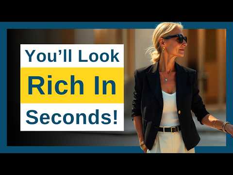 8 Old Money Fashion Tricks That Make Women 50+ Look Rich, Elegant & Effortlessly Chic Instantly