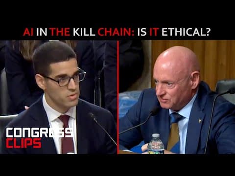 Senator Kelly Probes AI Use in Lethal Military Operations: DoD Nominee Grilled