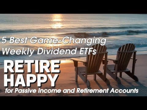 5 Best Game-Changing Weekly Dividend ETFs for Passive Income