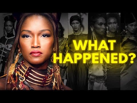 Tragic Story Of Supermodel Who Fought for Freedom – Katoucha Niane