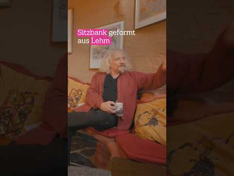 Designerbank aus Lehm selbst gemacht 🛠️ #diy #hack