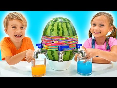 Fun Watermelon Adventure and other useful stories for kids