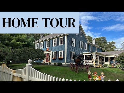 Step Inside This 1833 Sea Captain's House!