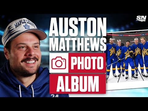 Auston Matthews' Leafs Career Photo Album