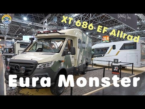 Xtura XT 686 EF - Euramobil - Allrad- Offoad Fahrzeugvorstellung