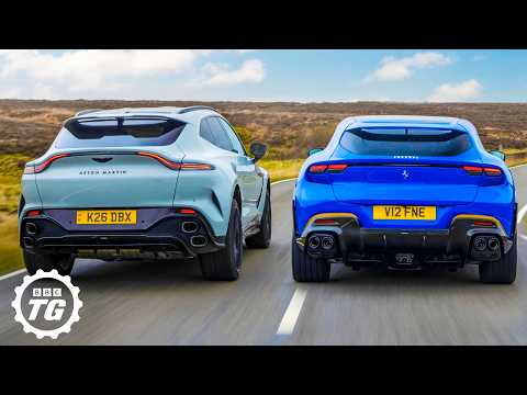 Ferrari Purosangue vs Aston Martin DBX S: Super SUV Showdown! | 4K