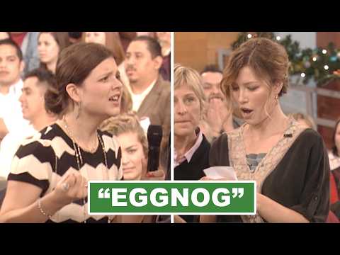 Jessica Biel Tries to Describe Christmas Words