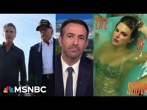 Dem Newsom sues to stop Trump troops and MOCKS Trump's fixation with Taylor lyrics