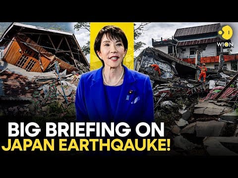 Japan Earthquake LIVE: Japan Govt Spokesperson Minoru Kihara Addresses Press After Major Earthquake