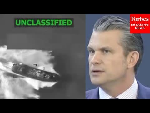 'We Are Killing Them—And We Will Keep Killing Them': Hegseth Issues Blunt Warning To Narcoterrorists