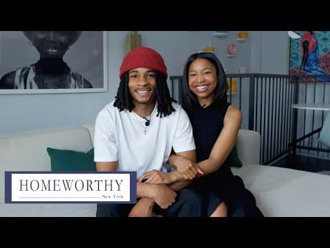 This Couple's Brooklyn Brownstone is Full of Color & Creativity | NYC Renter-Friendly Design Tips