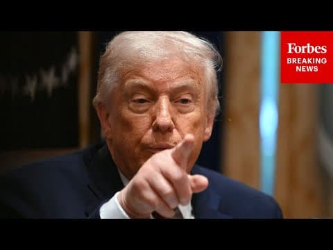 ICYMI: President Trump Takes Questions From Reporters At Cabinet Room Roundtable For Farmers