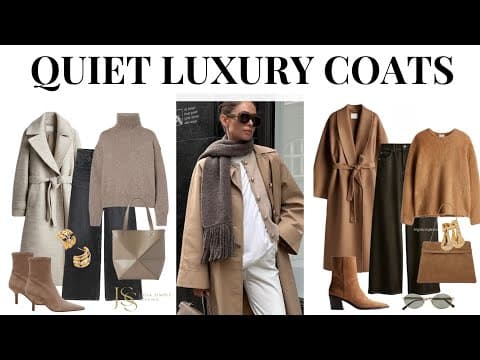7 Must-Have Coats Dominating Fall–Winter 2025-2026 / The Quiet Luxury Edit