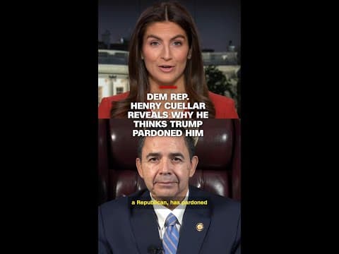 Dem Rep. Henry Cuellar reveals why he thinks he got a Trump pardon