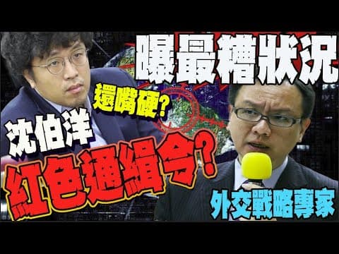 憂沈伯洋走出國門直接被交給大陸? 李大中:存在一定程度的風險