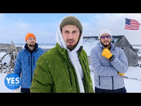 Exploring America’s Most Isolated Town (extreme conditions, eating whale..)