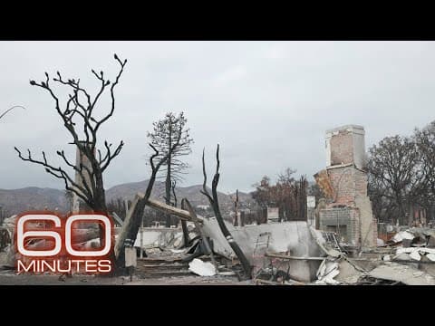 California wildfires left behind 9 billion pounds of toxic ash and debris | 60 Minutes