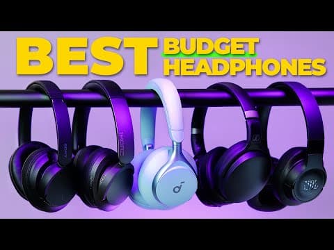 BEST budget headphones under $100! Sony vs Sennheiser vs JBL vs Soundcore!