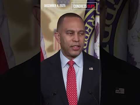 Jeffries Slams Speaker Johnson’s Motives on SCORE Act, Urges Congress to Focus on Healthcare Crisis