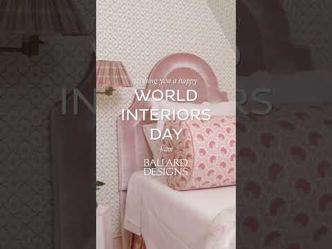 Join us in celebrating World Interiors Day with the stunning work of talented designers! #shorts